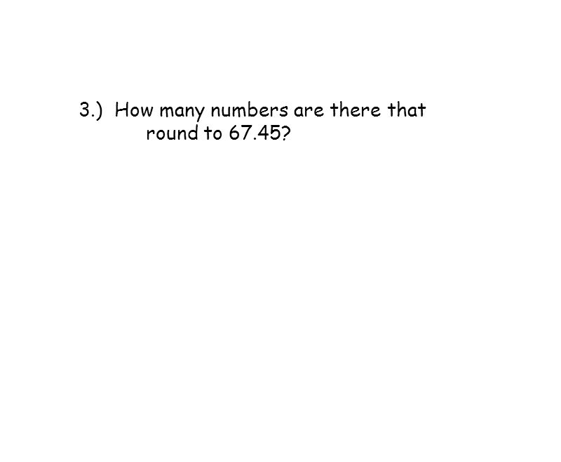3.) How many numbers are there that