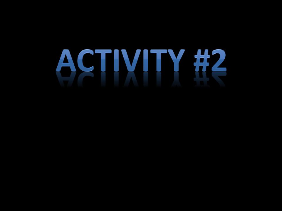 Activity #2