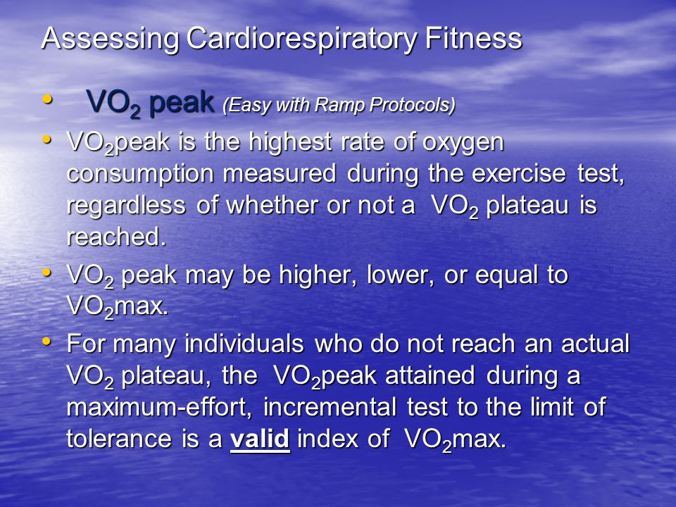 Chapter 04 Assessing Cardiorespiratory Fitness Ppt Download