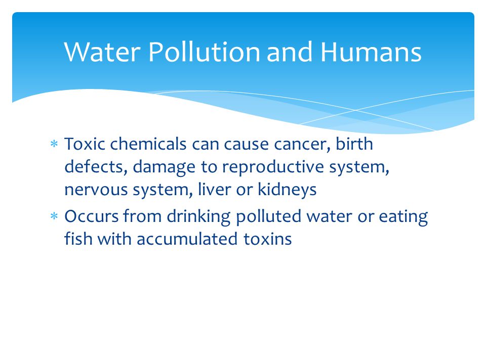Water Pollution and Humans