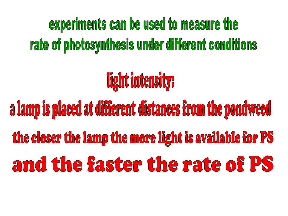 experiments can be used to measure the