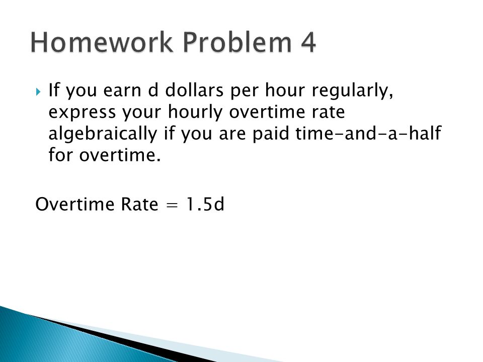 Homework Problem 4
