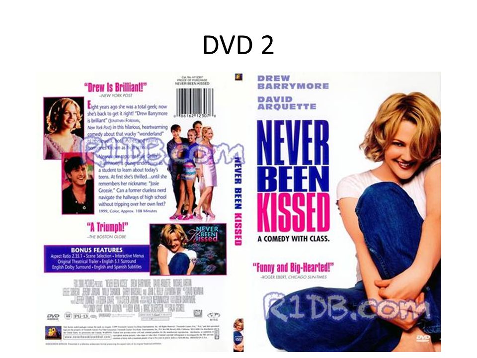 never been kissed dvd cover