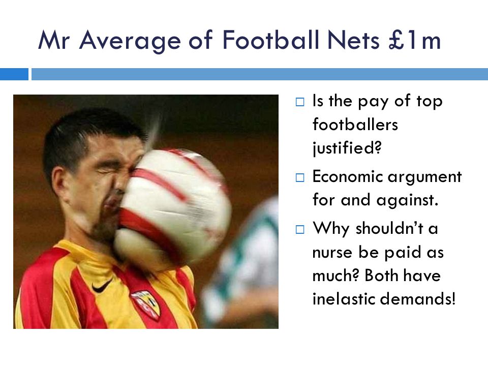 Mr Average of Football Nets £1m
