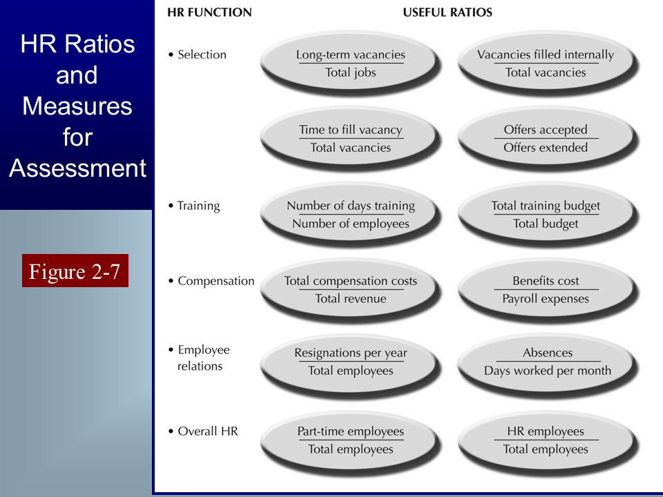 HR Ratios and Measures for Assessment