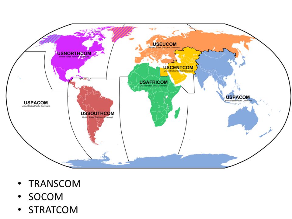 Зоны ответственности флотов сша карта