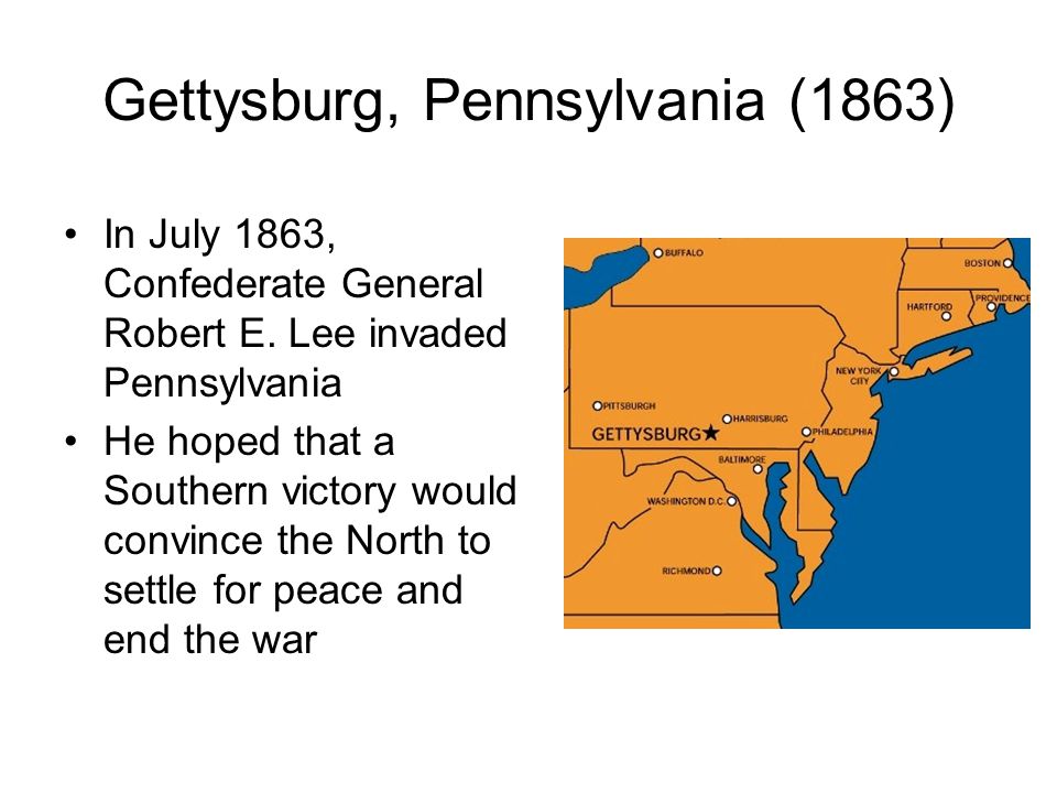 Gettysburg, Pennsylvania (1863)