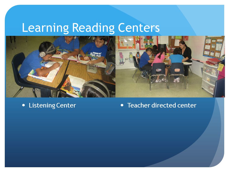 Learning Reading Centers