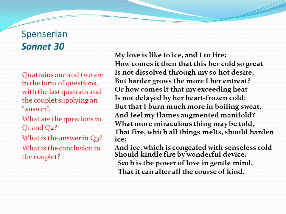 The Sonnet. - ppt video online download