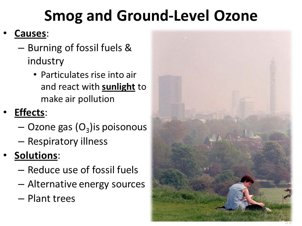 Smog and Ground-Level Ozone