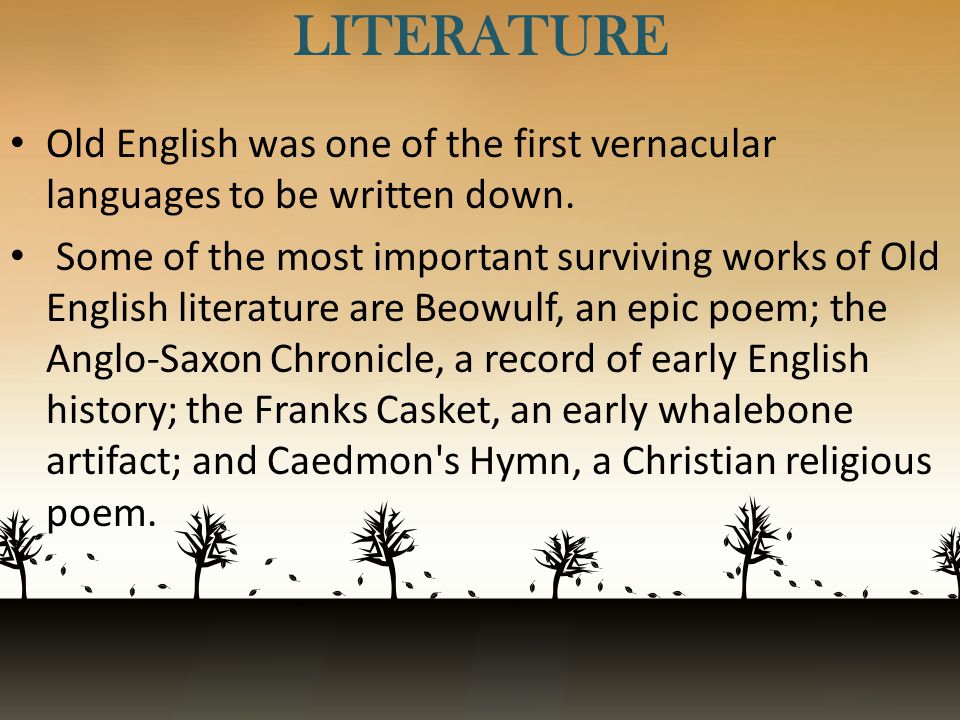 Old English language, History, Characteristics, Examples, & Facts