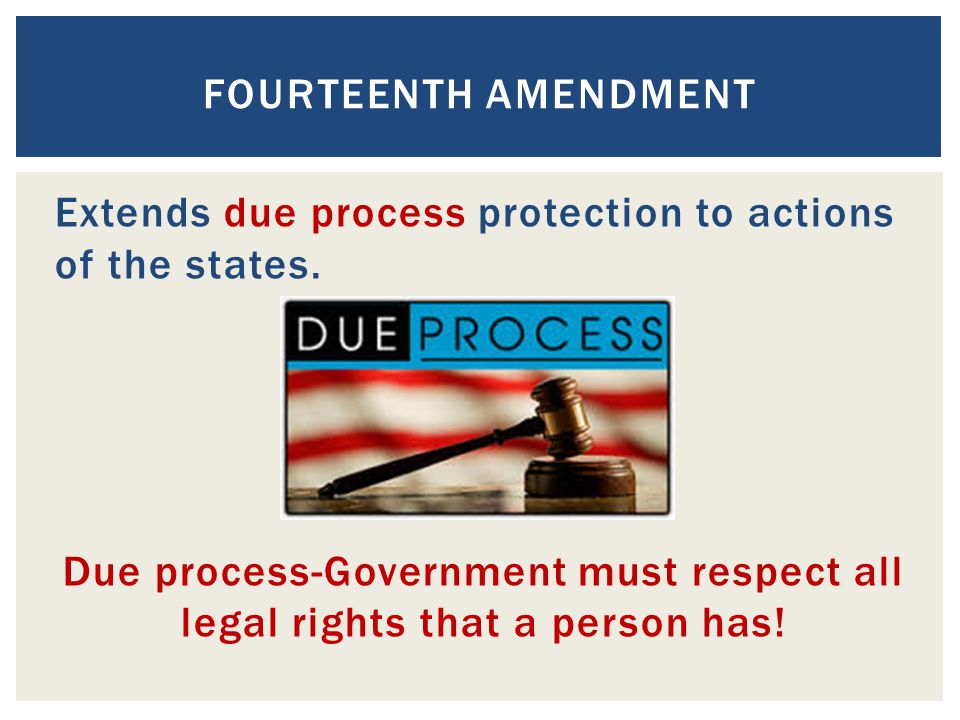 Fourteenth Amendment