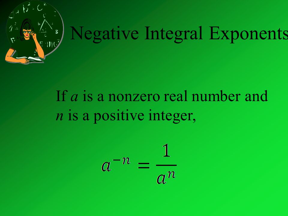 Negative Integral Exponents