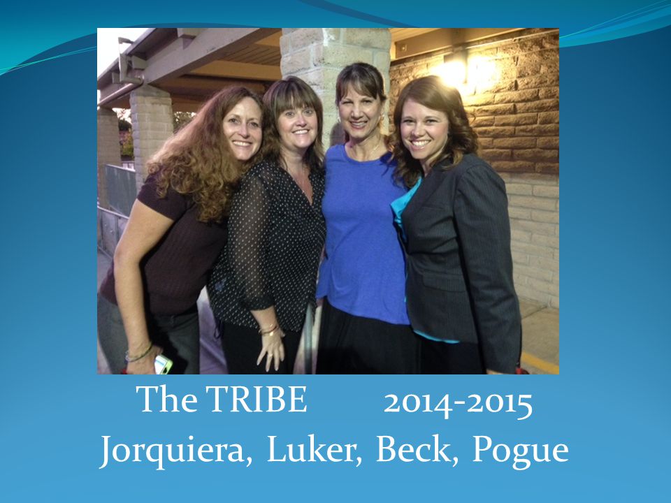 Mrs. Pogue The TRIBE Jorquiera, Luker, Beck, Pogue