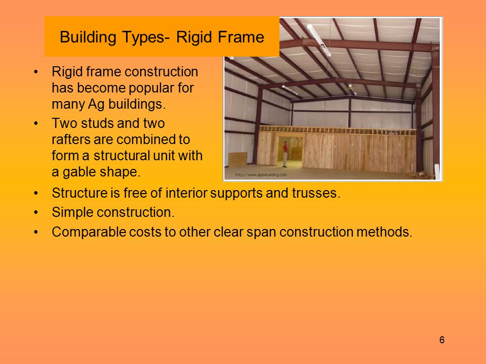 Building Types- Rigid Frame