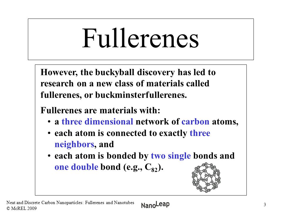 properties of buckyballs