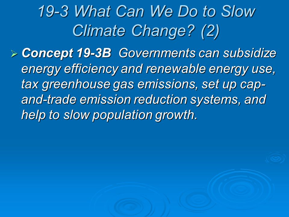 19-3 What Can We Do to Slow Climate Change (2)