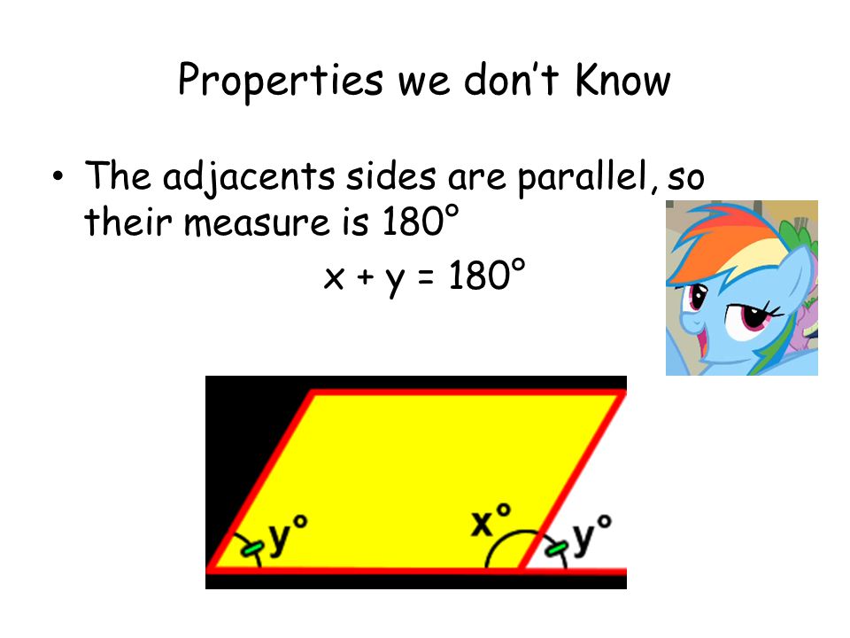 Properties we don’t Know