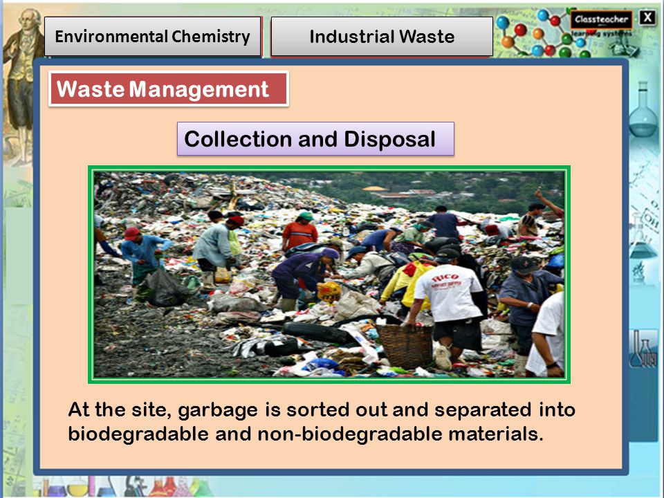 biodegradable and nonbiodegradable waste management