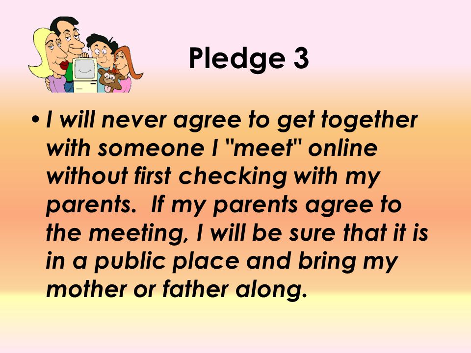 Pledge 3
