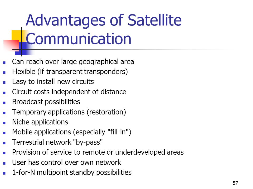 Satellite Communications Ppt Download