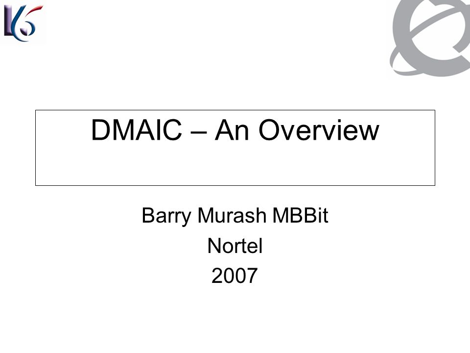 Barry Murash MBBit Nortel 2007