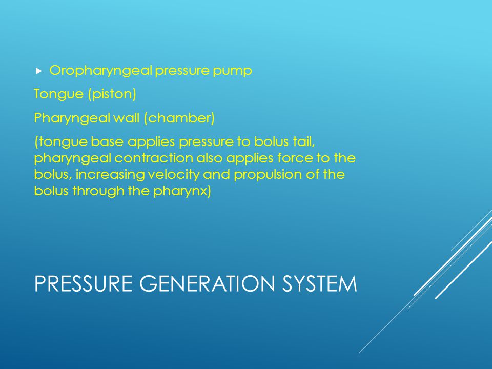 Pressure generation system