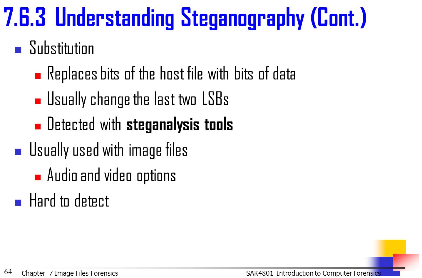 steganography and prodiscover basic