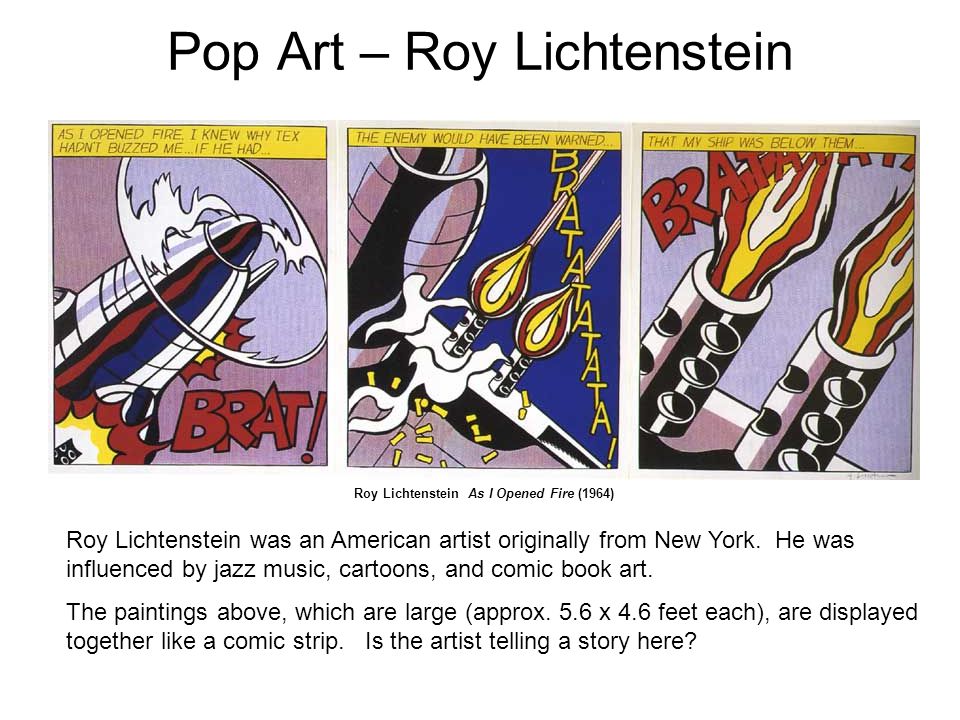 Pop Art – Roy Lichtenstein