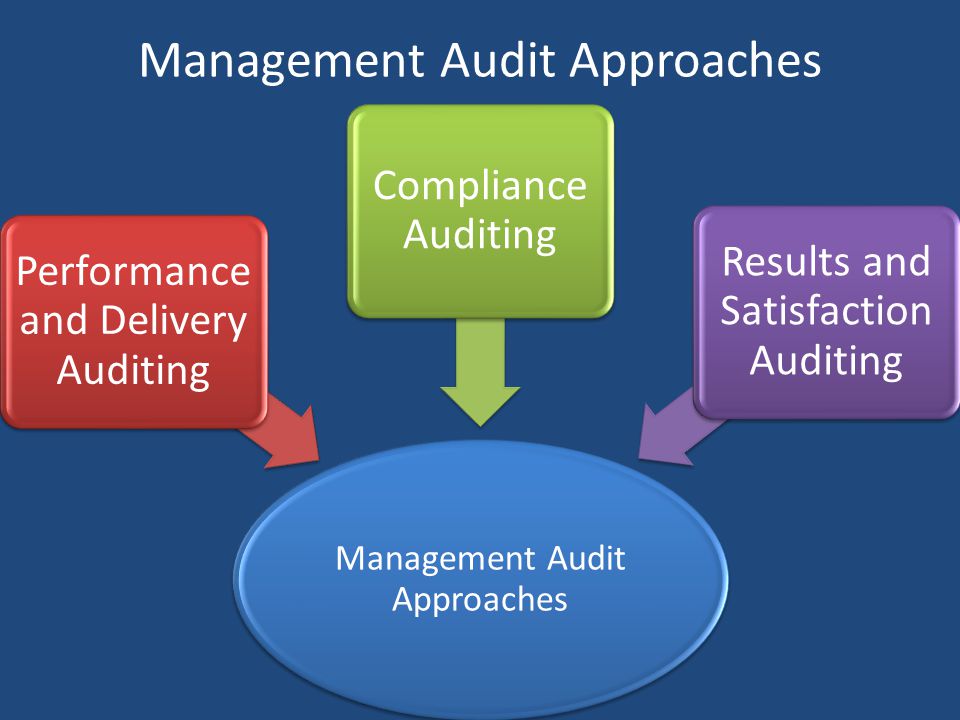 Management Audit Approaches