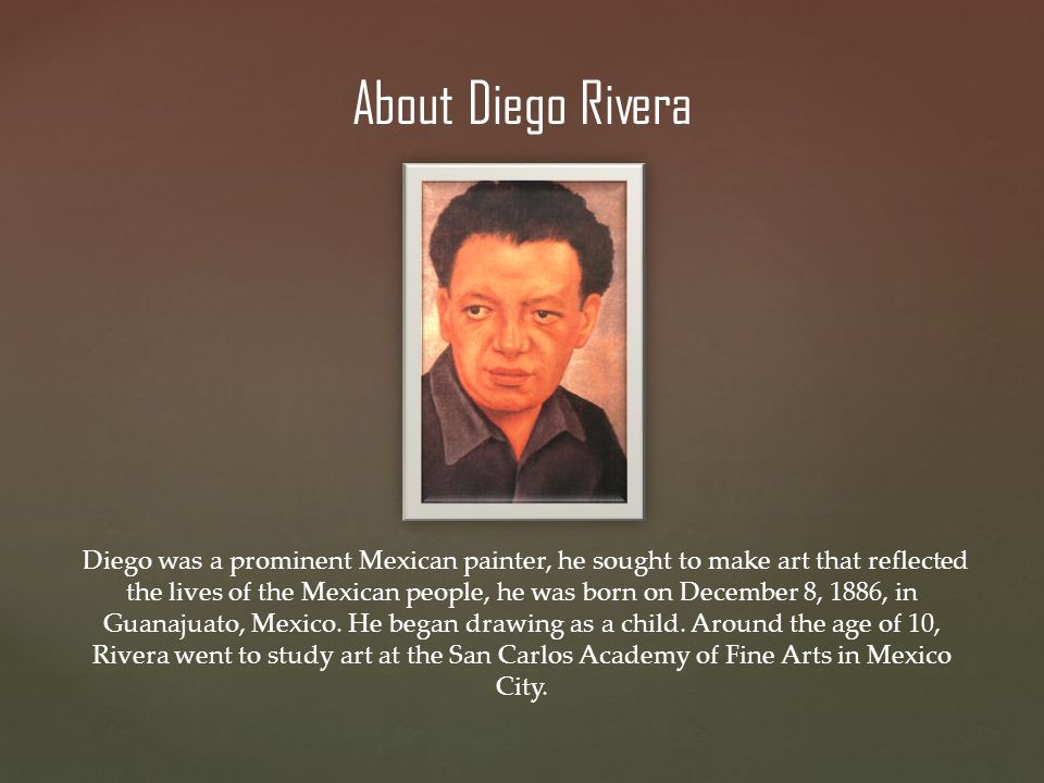 About Diego Rivera