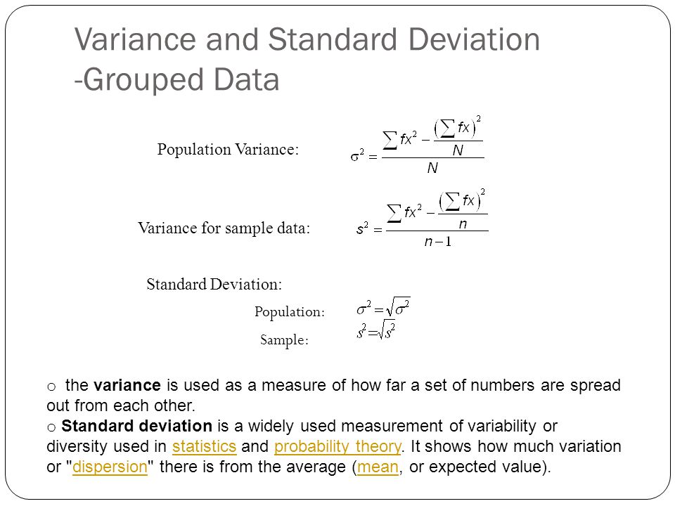 Grouped Data Calculation - ppt video online download