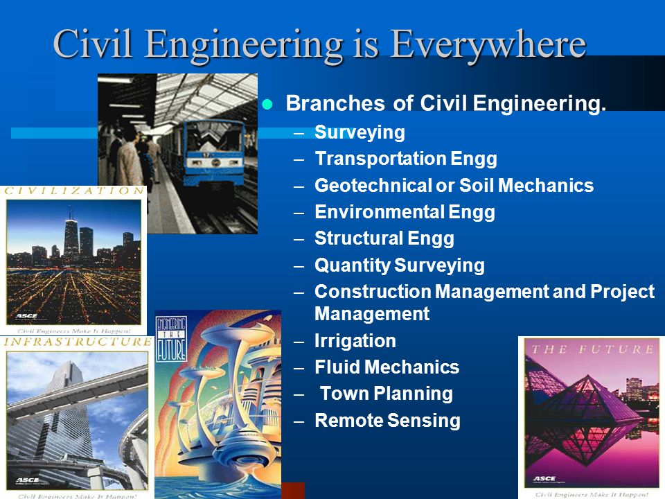 Civil Engineering is Everywhere
