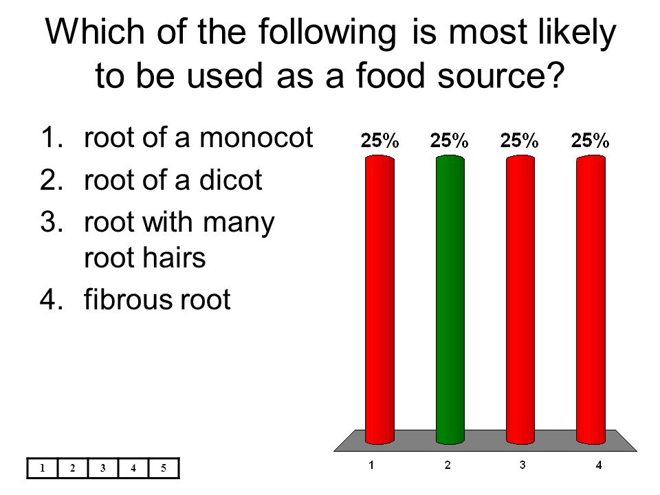 Which of the following is most likely to be used as a food source