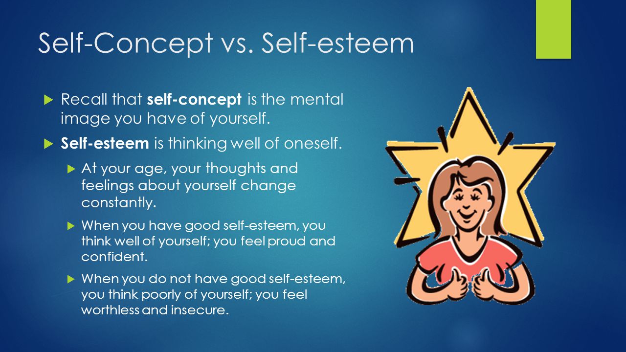 Self-Concept vs. Self-esteem