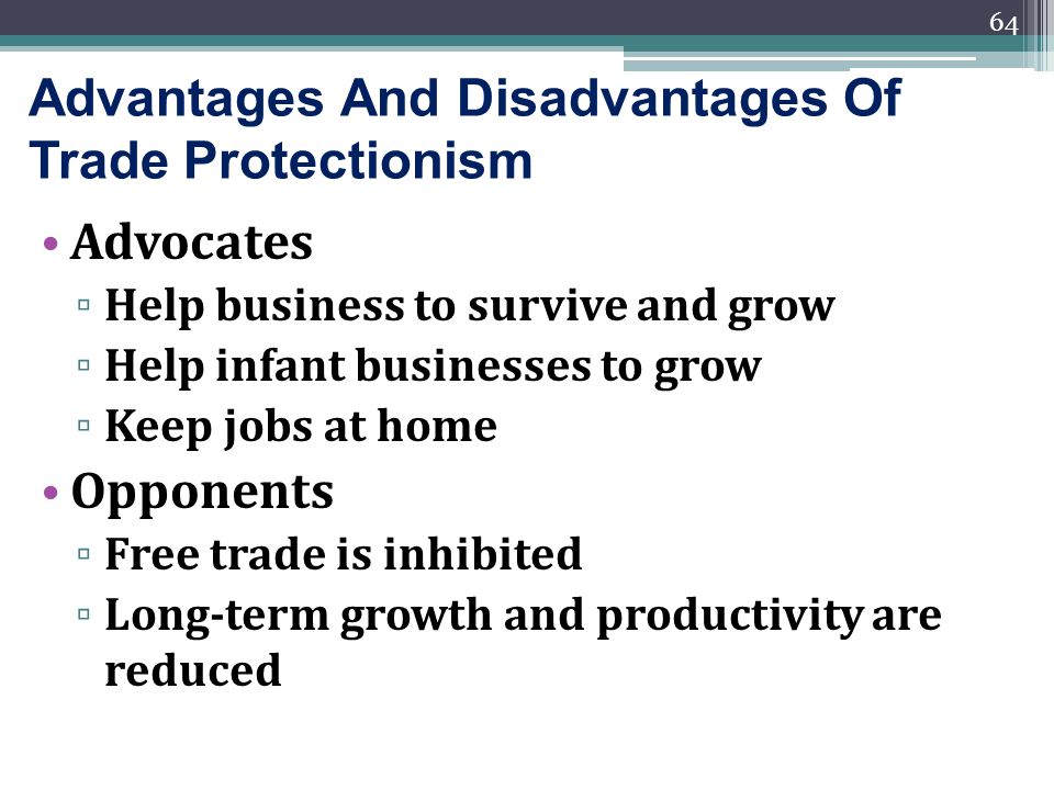 disadvantages of protectionism pdf