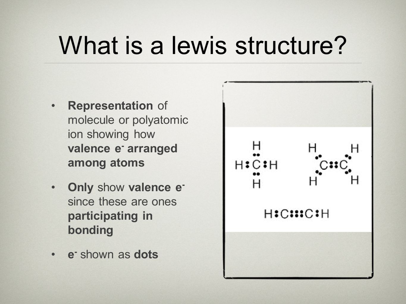 What is a lewis structure