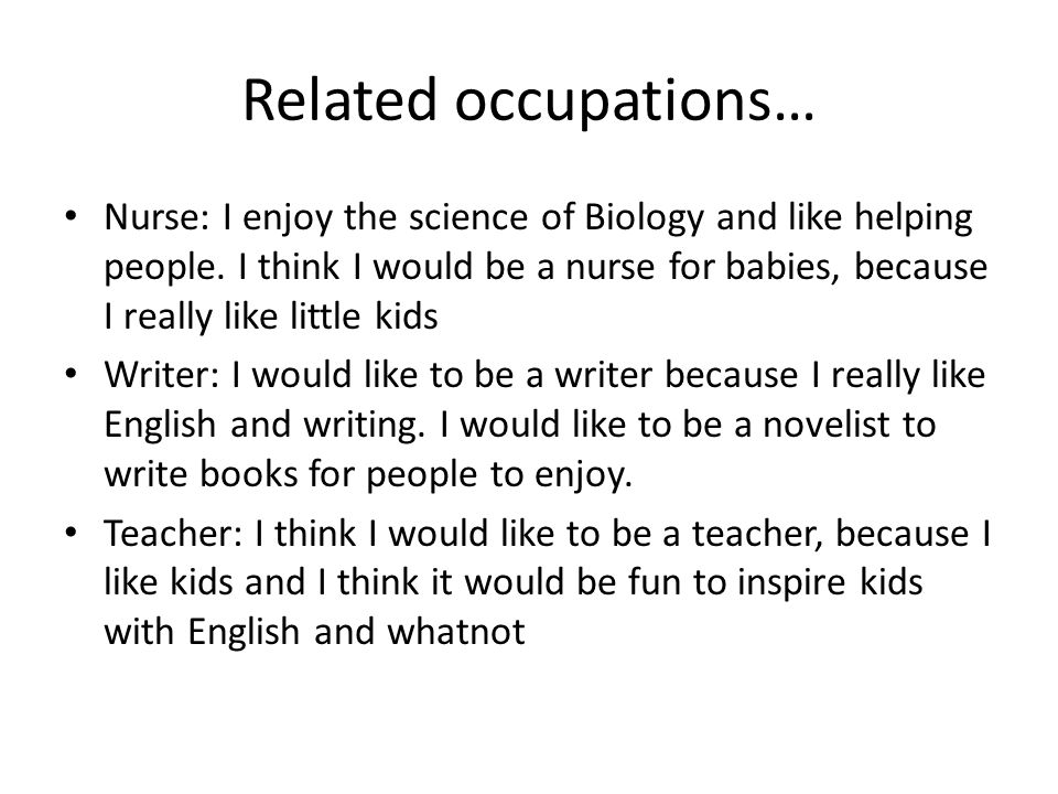 Related occupations…