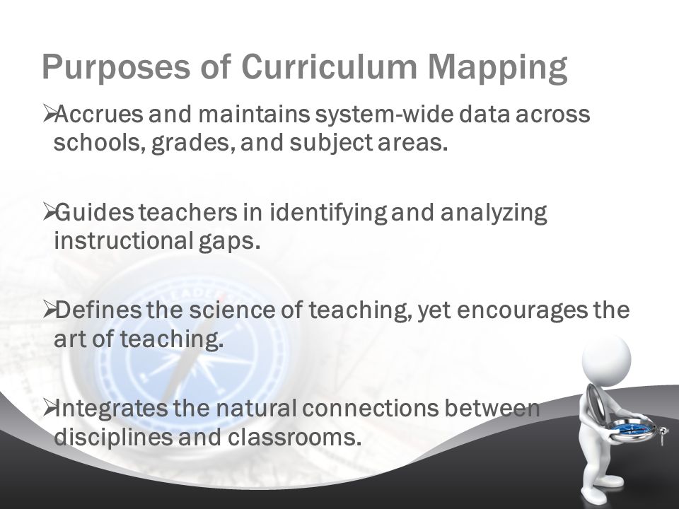 Purposes of Curriculum Mapping
