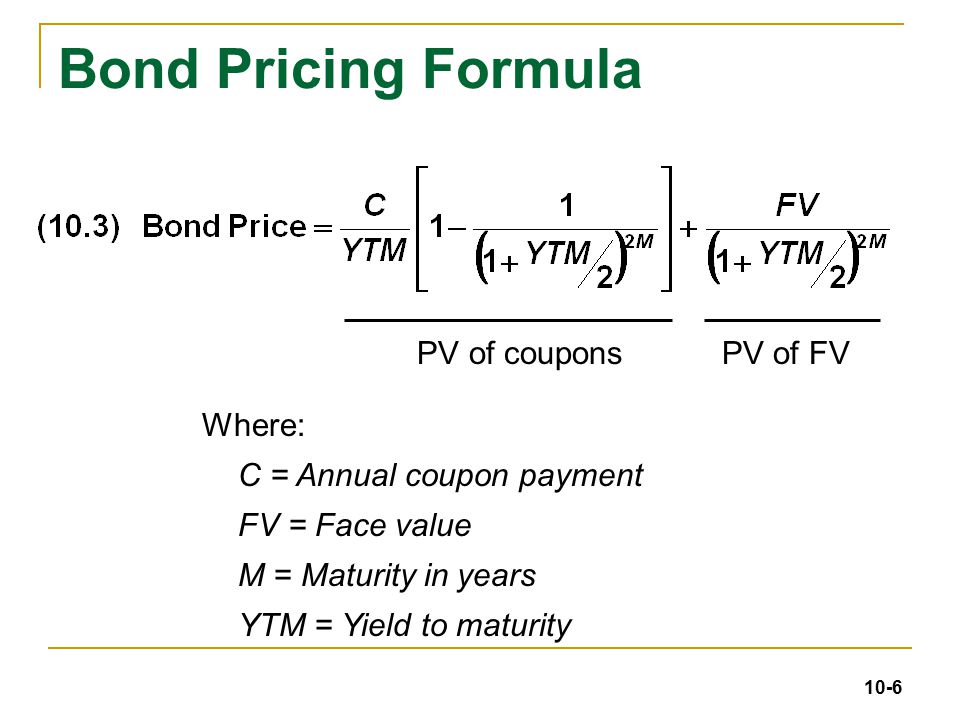 Chapter 10 Bond Prices and Yields 4/19/ ppt download