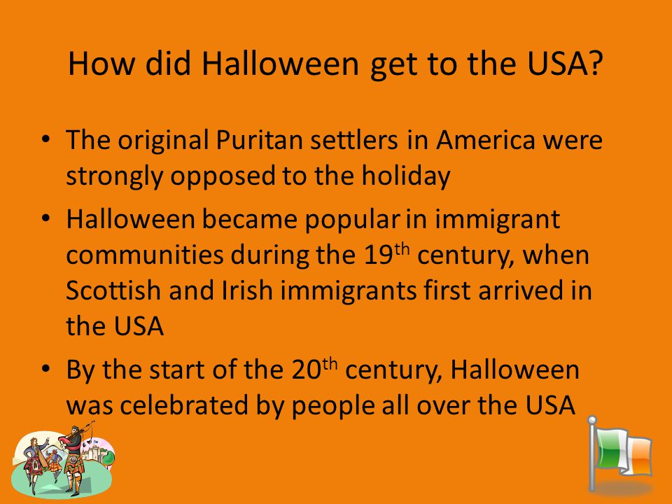 How did Halloween get to the USA