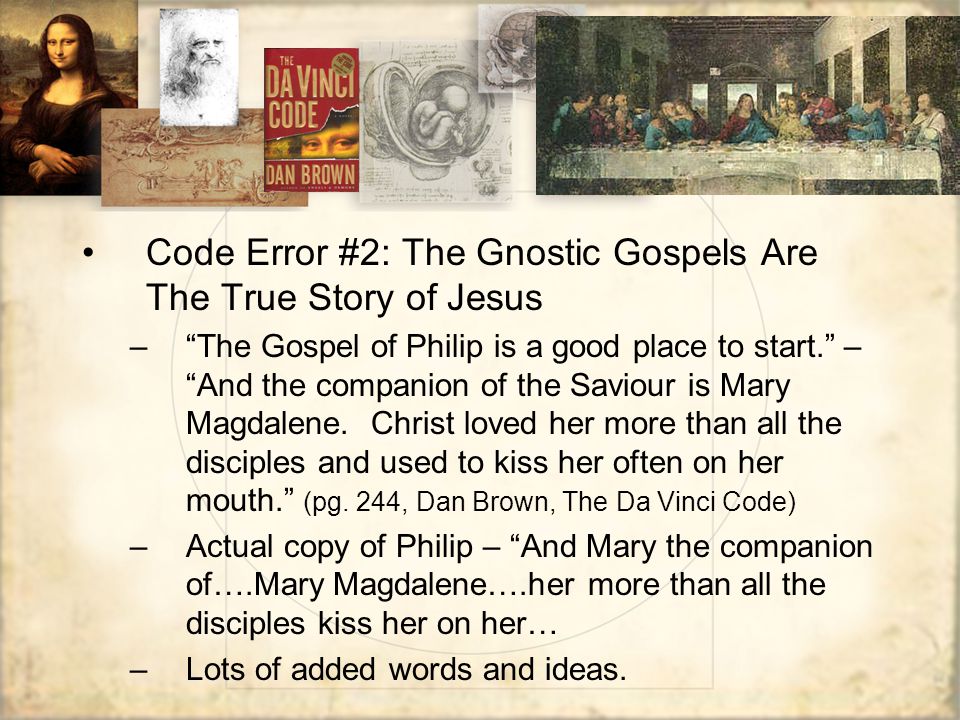 is the da vinci code true is the da vinci code true