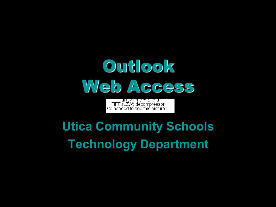 Utica Community Schools Technology Department