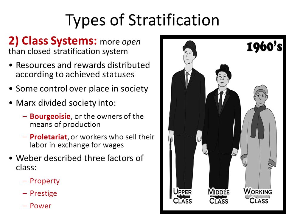 Types of Stratification