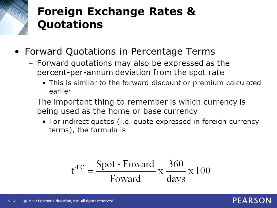 The Foreign Exchange Market Ppt Download