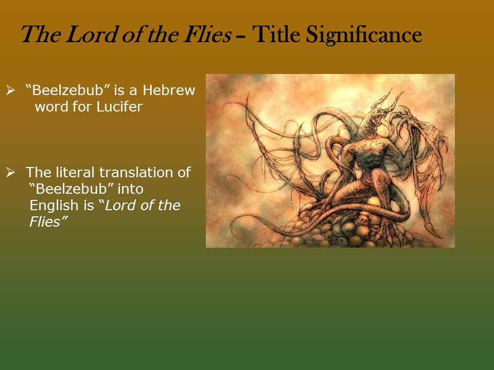 lord of the flies title meaning