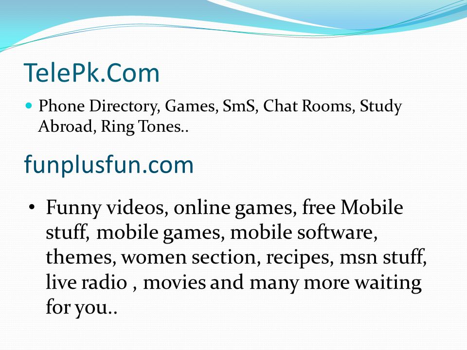TelePk.Com funplusfun.com