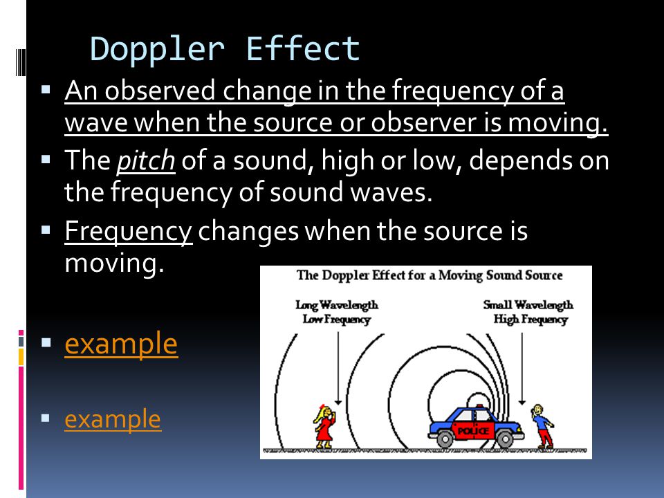 Doppler Effect example