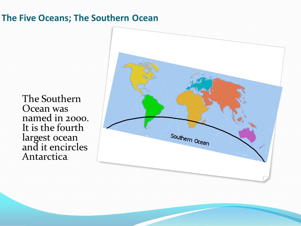 The Five Oceans; The Southern Ocean