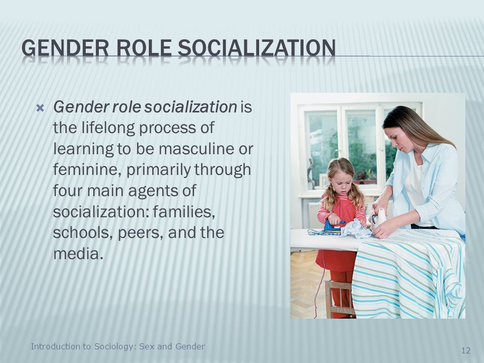 Gender Role Socialization